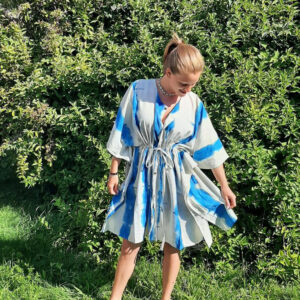 Tie dye kaftan