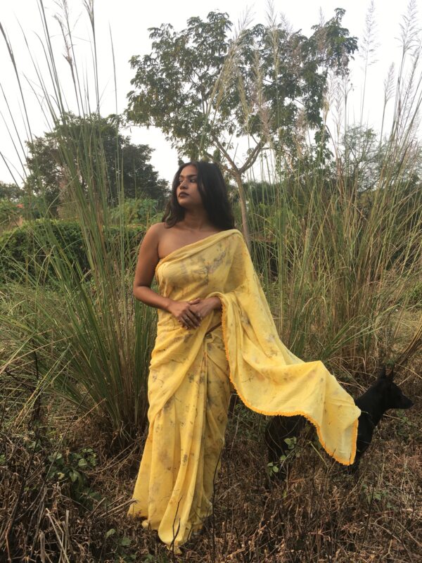Basant saree - Image 5