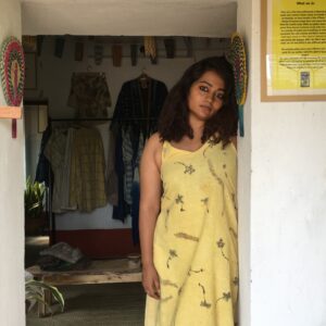 Madhumalti Noodle strap dress